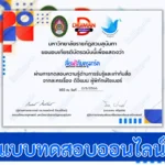 แบบทดสอบความรู้เท่าทันสื่อ โครงการละครสั้น ดิจิแมน ผู้พิทักษ์ไซเบอร์