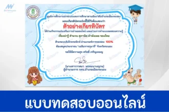 ทำข้อสอบวัดระดับความรู้ สำนวน สุภาษิต คำพังเพย ของไทย