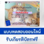 ทำข้อสอบวัดระดับความรู้ เรื่องแมว