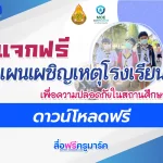แผนเผชิญเหตุโรงเรียน เพื่อความปลอดภัยสถานศึกษา
